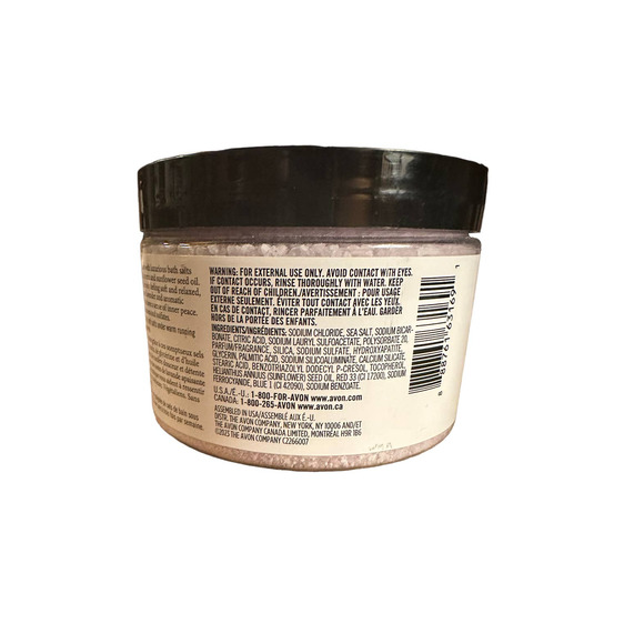 Avon Senses Gratitude Lavender & Cedarwood Luxurious Bath Salts, 12.5 oz - Picture 3 of 3
